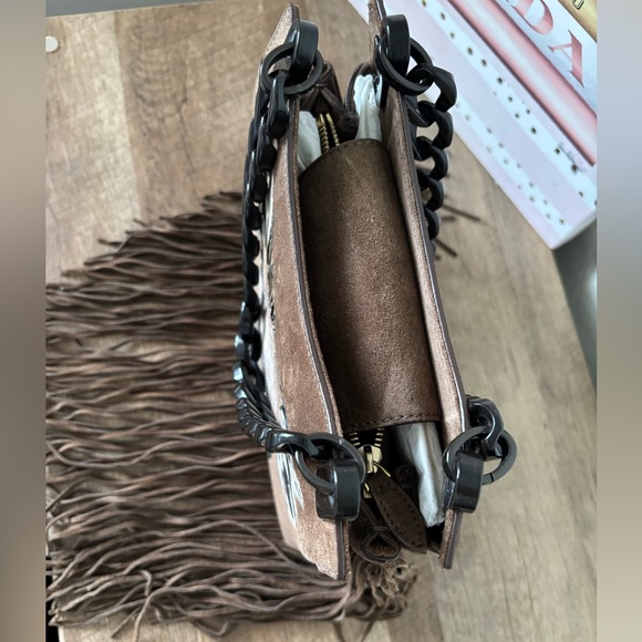 Ralph Lauren Collection - Brown Suede Fringe Bag - Picture 8 of 11